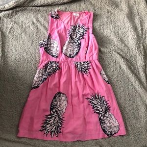 Crown & Ivy pineapple dress